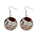 Dalmatian Dog Earrings Limited Edition Art Jewelry