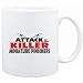 Mug White " ATTACK OF THE KILLER Miniature Pinschers " Dogs