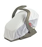 Sunshine Kids Sun Net Car Seat Cover, White