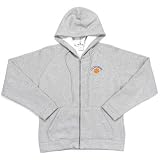 Clemson Tigers NCAA Hoody Full Zip Hooded Sweatshirt For Women (Grey Heather)