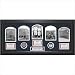 New York Yankees Commemorative 1923 Yankee Stadium 5 Game Photograph with Real Field Dirt from 2008 Yankee Stadium Collage