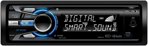 Sony DSX-S100 MP3-WMA-Tuner (AUX In, iPod Anschluss, MP3-Player Einschub, USB 2.0) schwarz