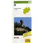 Wanderkarte 1: 25.000 Bonn, Siebengebirge und Kottenforst mit Rheinsteig