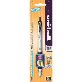 uni-ball 207 Limited Edition Retractable Gel Pen, Black, 1 (73807)
