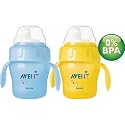 Avent Magic Trainer Cup w/ Handles - 7oz. 2pk - Blue / Yellow