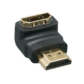 WeConnex-HDMI Male to Female Port Saver - 90 Degree