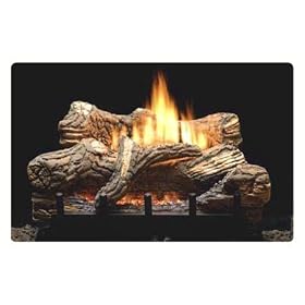 18" Propane LP Manual Gas Log Fireplace Insert