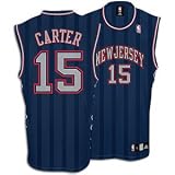 New Jersey Nets Vince Carter Youth Replica Road Jersey, Size= Large