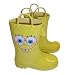 Nickelodeon Spongebob Squarepants Boy's Rain Boots Sizes 7/8, 9/10 and 11/12