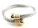 tendonitis49 - Stainless Steel Wire Gold Knob End Pain Magnetic