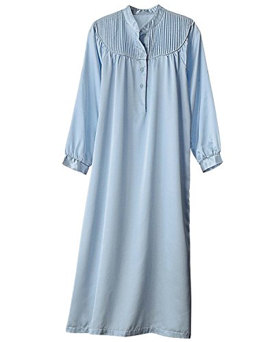 National Brushed Back Satin Nightgown - Misses, Womens