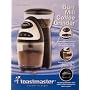 Toastmaster TMBGBC Burr Mill Adjustable/Pre-Programmed Coffee Grinder