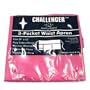Challenger 3 Pocket Red Waist Apron (14-0262) Category: Kitchen Aprons