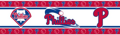 Sports Coverage MLB Philadelphia Phillies Wall Border