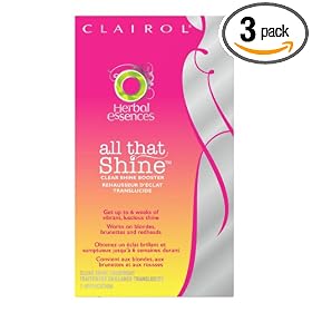 Clairol Herbal Essences All That Shine, 00 Clear Shine Booster (Pack of 3)