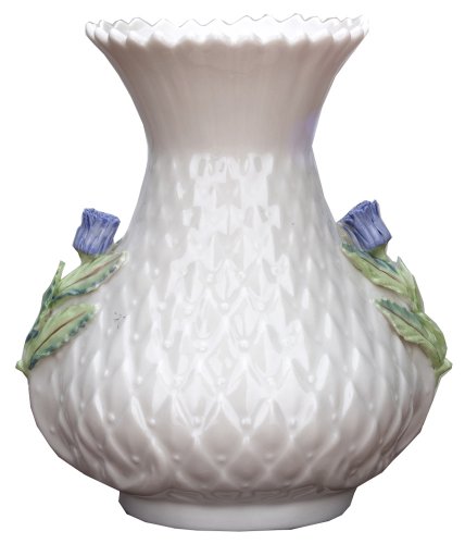 Belleek Thistle Top Vase, 5.30-Inch High, 2010 Limited Edition Archive Collection