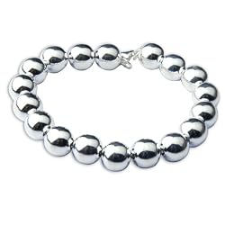 Indian Bracelet Sterling Silver Jewelery from India 8 Inches