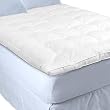 White Goose Feather and Down Baffle Box Featherbed - Queen Size