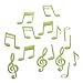 Happu-store(TM) Musical Note Glow In The Dark Stickers Bedroom Wall Decor