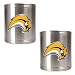 Buffalo Sabres NHL 2pc Stainless Steel Can Holder Set- Primary Logo by Great American Products