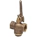 Kingston 305A Series Brass Quick Opening Flow Control Valve, Pull Lever, 1-1/4" NPT Female
