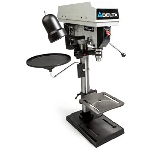 DELTA DP300L 12-Inch TwinLaser Crosshair Drill Press by DELTA