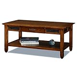 Slatestone  Oak Storage Coffee Table - Rustic Oak Finish