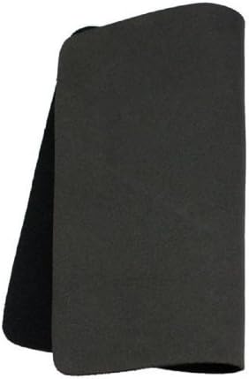 KGEND Black Gaming Mouse Pad Mat for Laptop Computer Tablet PC