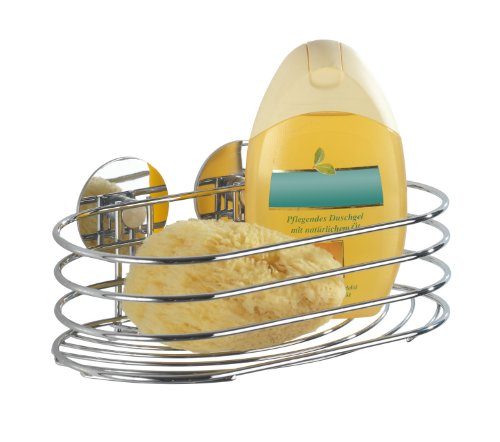 Wenko 18775100 Wandablage Turbo-Loc - Befestigen ohne Bohren, Chrom, 23.5 x 10.5 x 13.5 cm Preisvergleich