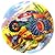 Celebrate Monster Trucks Birthday Party Plates - 24 Count
