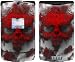 War Light Skull Design Protective Skin Decal Faceplate for Motorola RAZR V3/ V3i/ V3c/ V3m/ V3r/ V3t Cell Phones