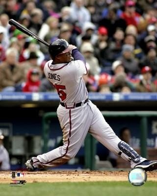 Andruw Jones Atlanta Braves 8x10 Photo (Batting Action)