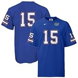 Nike Florida Gators Royal Blue #15 Player T-shirt