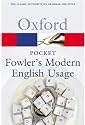 Pocket Fowler's Modern English Usage (Oxford Paperback Reference)