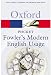 Pocket Fowler's Modern English Usage