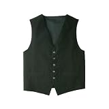 Chef Works Black Server Vest, Size S