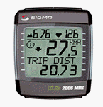 Sigma Sport BC2006 MHR DTS Wireless Bike Computer with Heart Rate Monitor & Altimeter