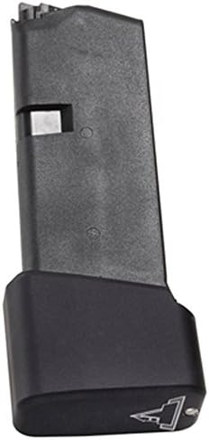 Taran Tactical TTI Firepower Base Pad for Glock 43 +3, Flat Black GBP9-0
