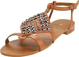 bebe Womens Nanette Flat Sandal Sandal
