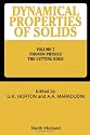 Dynamical Properties of Solids: Photon Physics: the Cutting Edge Vol 7