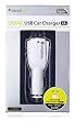 Simplism 2�|�[�gUSB�V�K�[�\�P�b�g�J�[�`���[�W���[  iPad�̋}���[�d�ɑΉ� �ő�2000mA�o�� Dual USB Car Charger 2A �z���C�g TR-DUCC2A-WT