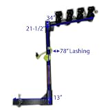 2'' Hitch Heavy Duty 4 Bicycle Bike Rack Mount 