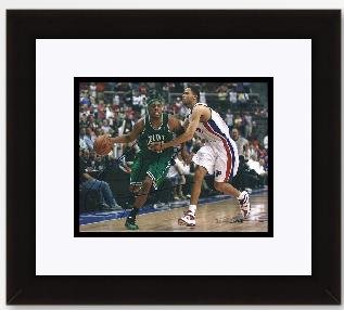Paul Pierce Autographed Boston Celtics 8x10 Photo - 2008 Champs - Custom Framed
