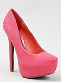 Anne Michelle OSCAR-01 Pointy Toe Platform High Heel Pump