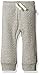 Burt's Bees Baby Baby Sweatpants, Knit Jogger Pants, 100% Organic Cotton, Heather Grey Quilted, 6-9 Months