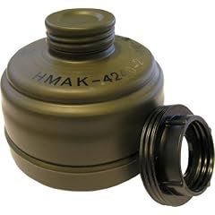Filter mit verschraubung f�r Danish Gasmaske