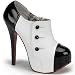 Bordello Women's TEEZE-20, 5 3/4" Heel 3 Button Ankle Boot W/Concealed Platform