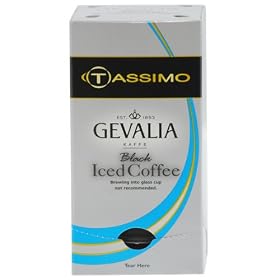 Tassimo Gevalia Black Iced Coffee, 8 T-Discs