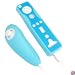 Bargaincell- Permium Protective Blue 2 Tone Silicon/silicone Skin Cover Case for Nintendo Wii Remote Controller & Nunchuk