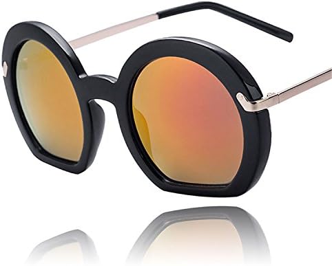 CoWalker® Semicircle Shape Flash Film Color Sunglasses Sun Protective Eye Glasses Beach Eyewear Goggles